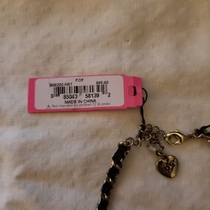 BETSEY JOHNSON NECKLACE AND BRACELET